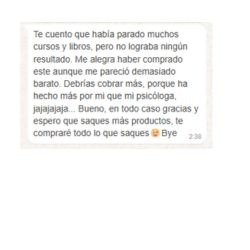 Testimonio cliente satisfecho